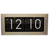 Horloge Nexttime 5198zi big flip, 16,7x36 cm, flip-over, argent