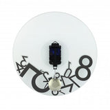 Horloge Nexttime 8115 baissée, ø43 cm, murale, argent