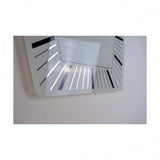 Horloge Nexttime 8128wi hexagone, 43x43 cm, murale, blanc