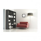 Horloge Nexttime 8128zw hexagone, 43x43 cm, murale, blanc