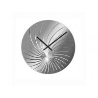 Horloge Nexttime 8134 tourbillonnée, ø43 cm, murale, argent brillant