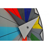 Horloge Nexttime 8163 cirque, ø43 cm, murale, noir multicolore