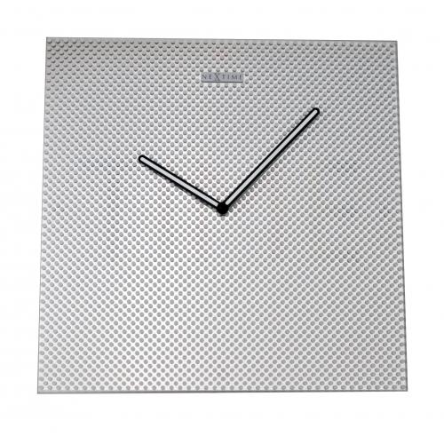 Horloge Nexttime 8165 mystère-heure, 43x43 cm, murale, métal