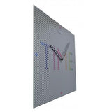 Horloge Nexttime 8165 mystère-heure, 43x43 cm, murale, métal