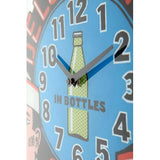 Horloge Nexttime 8167 dîner delux, 43x43cm, murale, multicolore