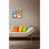 Horloge Nexttime 8170 go from go, 43x43 cm, murale, multicolore