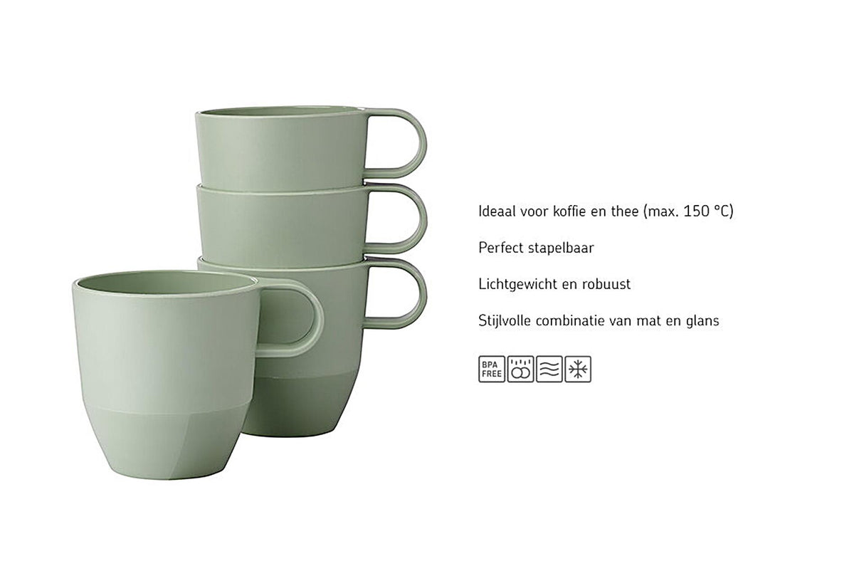 Mug Mepal silueta 300ml - sauge nordique