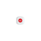 Woox r7052 bouton sos intelligent, wifi 2,4 ghz, zigbee 3.0, amazon alexa google assistant, 30m, blanc