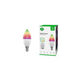 Ampoule LED RVB intelligente Woox R9075, wifi, e14, cct, assistant google amazon alexa