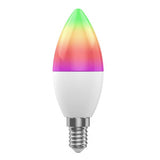 Ampoule LED RVB intelligente Woox R9075, wifi, e14, cct, assistant google amazon alexa