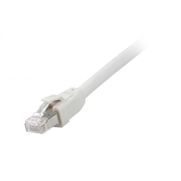 Vybavit 608010 Patch Cable, Cat8.1, S FTP (S-STP) RJ-45, RJ-45, šedá, 1 m