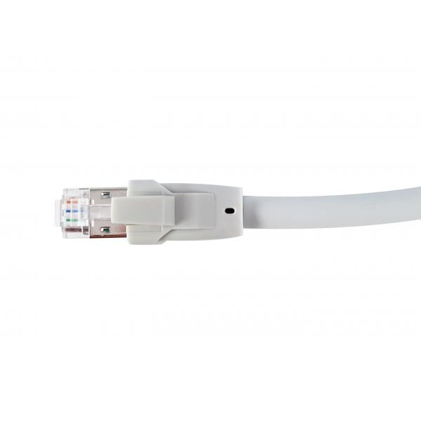 Utstyr 608010 lappekabel, CAT8.1, S FTP (S-STP) RJ-45, RJ-45, Gray, 1 m