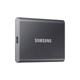 Samsung mu-pc2t0t ww t7 SSD portable, 2000 go, USB type-c, 3.2 gen 2, 1050 mo s, mot de passe, gris