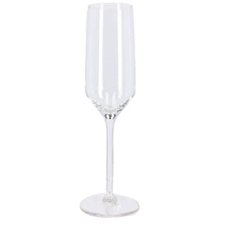 Ensemble de verres à champagne Royal Leerdam 6 pièces en verre transparent de 21 cl.