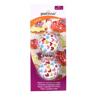 Moules à cupcakes en papier Patisse 200 pièces 5 cm | 4 pièces