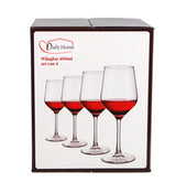 Verre à vin quotidien pour la maison 480 ml lot de 4 | 6 pièces