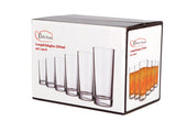 Ensemble de verres à long drink quotidien pour la maison de 6 | 8 pièces