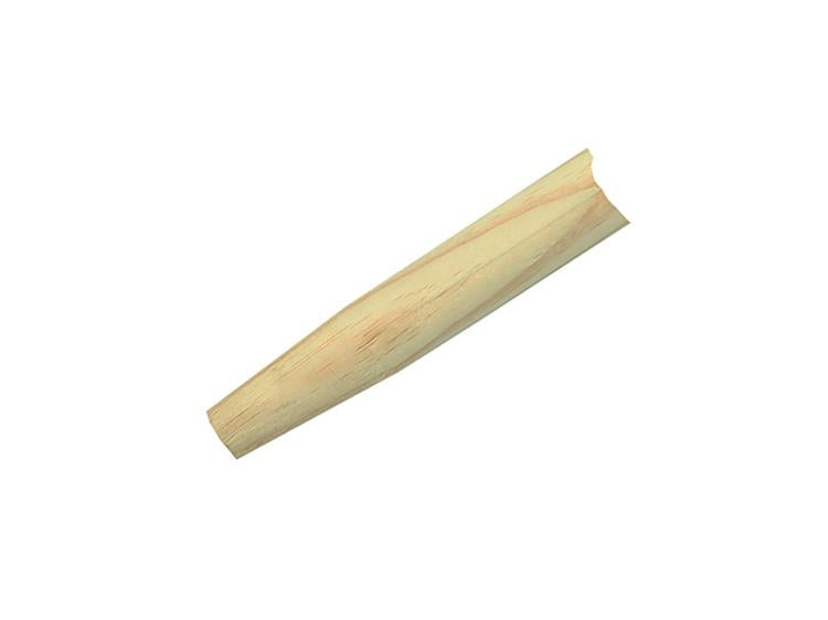 1000046 - manche à balai bois 150cm + trou de suspension | 25 pièces