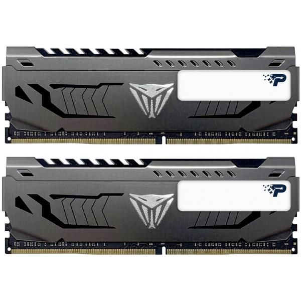 PATRIOT PVS416G360C8K VIPER ACIER MOT MOT-CHANNEL, 16 Go, DIMM DDR4, 3600 MHz, CL18, 1,35 V