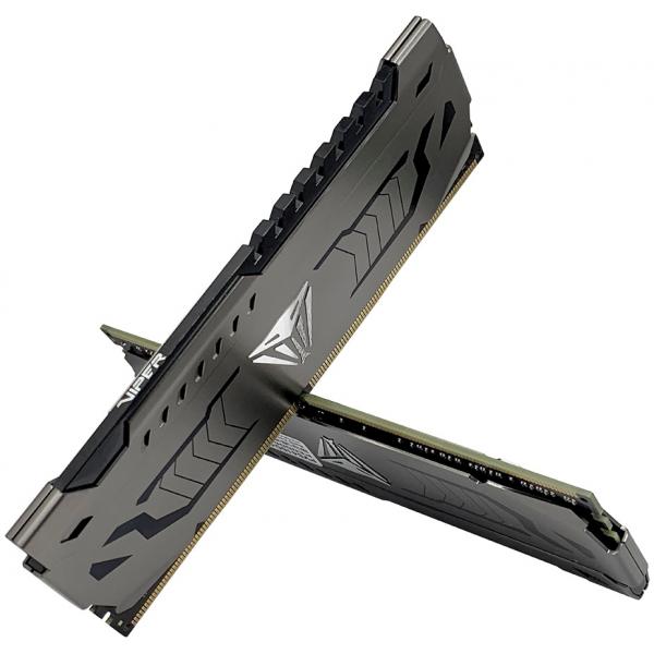 PATRIOT PVS416G360C8K VIPER ACIER MOT MOT-CHANNEL, 16 Go, DIMM DDR4, 3600 MHz, CL18, 1,35 V