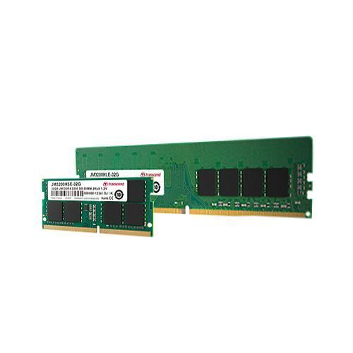 Transcend ts3200hlb-8g dimm, 8 go, ddr4 3200 mhz, u-dimm, 1rx8, 1gx8, cl22, 1.2v
