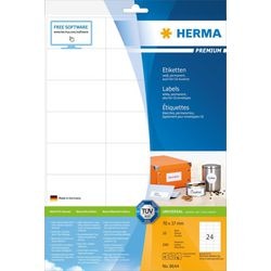 Herma 8644 étiquette universelle 70x37mm blanche - 240 étiquettes