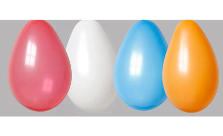 Sachet Globos de 100 ballons ro wi bl or