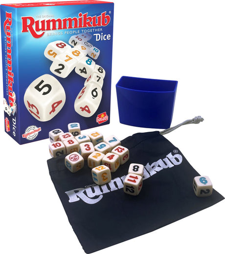 Jeu rummikub express dés | 2 pièces