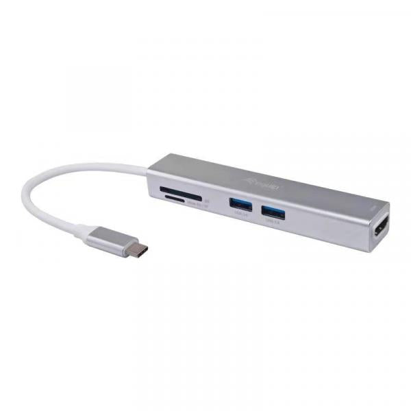 Équiper l'adaptateur multifonctionnel 133480usb-c 5 en 1