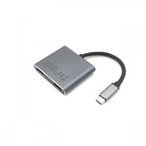 Equip 133484 USB-C 4 en 1 double adaptateur HDMI