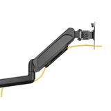 Equip 650133 17 -32 support de montage de bureau pour deux écrans, pince, 18 kg, 17 - 32 , 100 x 100 mm, noir