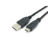 Equip 128886 usb 2.0 type-c vers a, m m, usb 2.0, 480 mbit s, 3 m, noir