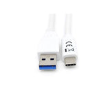 Equip 128363 usb 3.2 gen 1 type-c vers un câble, usb 3.2 gen 1, 5000 mbit s, m m, 1 m, blanc