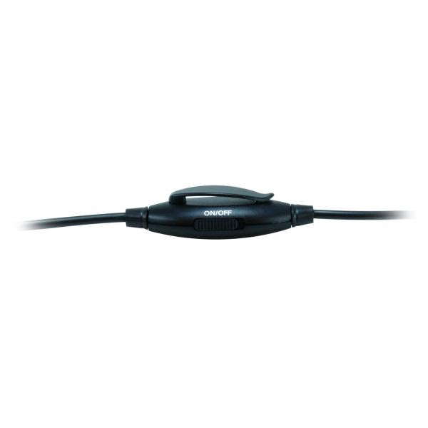 Equip 245304 casque stéréo avec sourdine, casque, arceau, centre d'appels de bureau, noir, binaural, 1.8