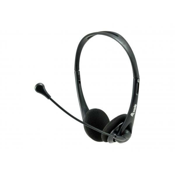 Equip 245305 casque USB, casque, bandeau, centre d'appels de bureau, noir, binaural, contrôle en ligne u