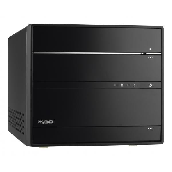 Shuttle sh570r6 noir xpc cube pc barebone, intel h570, lga 1200, ddr4, 2x lan, 2x m.2, 300 w
