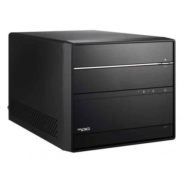 Shuttle sh570r6 noir xpc cube pc barebone, intel h570, lga 1200, ddr4, 2x lan, 2x m.2, 300 w