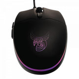 L33t gaming 160398 hofud souris de jeu filaire rvb, 6 boutons, 3200dpi, usb