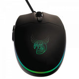 L33t gaming 160398 hofud souris de jeu filaire rvb, 6 boutons, 3200dpi, usb