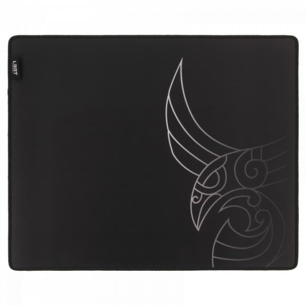 Tapis de souris de jeu L33t gaming 160403 vega xl, surface rapide. 444 x 355 x 4 mm, noir