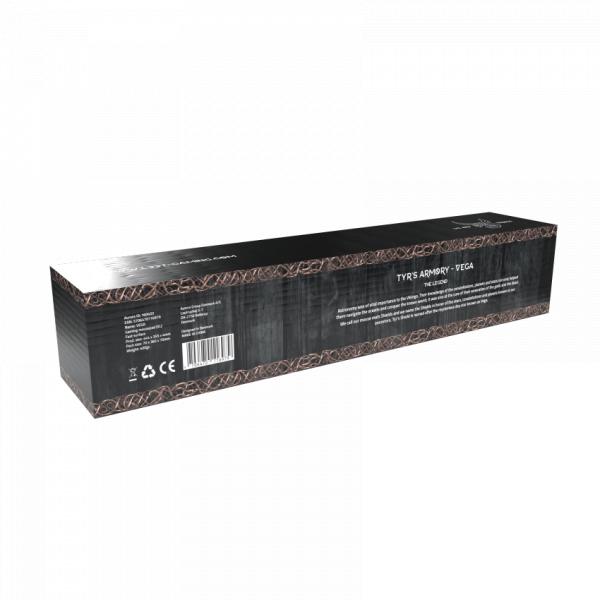 Tapis de souris de jeu L33t gaming 160403 vega xl, surface rapide. 444 x 355 x 4 mm, noir