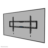 Support mural pour écran Neomounts wl30-550bl18, 86, 70 kg, fixe, ultra fin, vesa 800x400