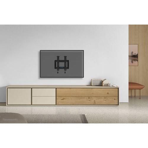 Support mural pour écran Neomounts WL35-550BL18, 86, 70kg, inclinable, VESA 800x400
