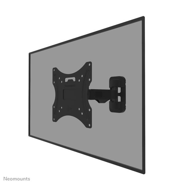 Support mural pour écran Neomounts WL40-540BL12, 55, inclinaison, mouvement complet, 2 pivots, VESA 200x200