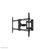 Support mural d'écran Neomounts WL40-550BL16, 65 , inclinable, mouvement complet, 3 pivots, VESA 600x400