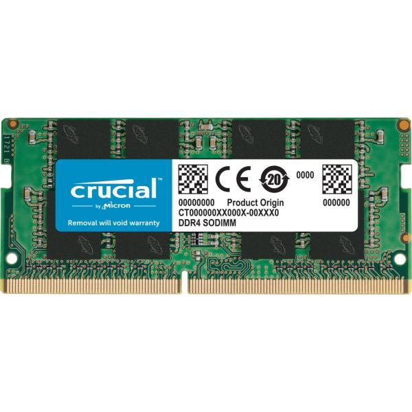 Crucial crucial CT16G4SFRA32A SO-DIMM, 16 Go, DDR4, 3200 MHz, CL22, 260 broches à mal