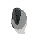 Conceptronic lorcan03b lorcan ergo souris bluetooth ergonomique 6 boutons, bluetooth, optique, 1600 dpi
