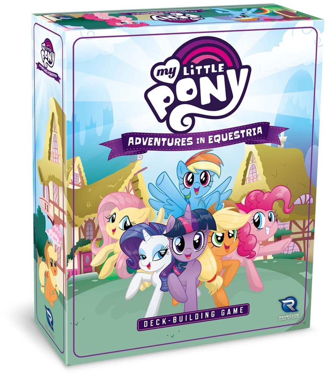 Renegade game studios mes petites aventures de poney dans equestria dbg - jeu de cartes - anglais