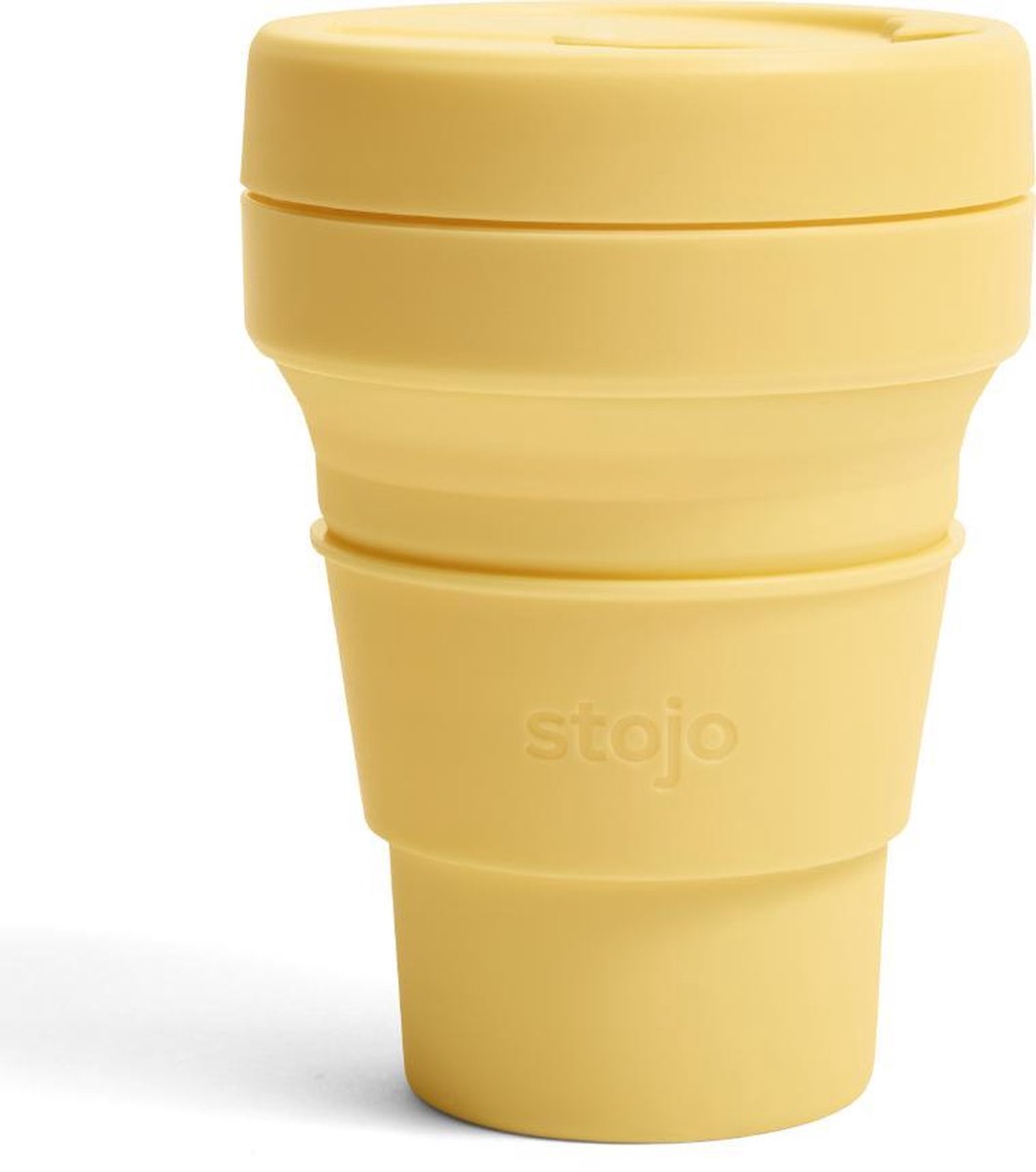 Tasse à café pliable Stojo - - 355ml 12oz - mimosa - tasse de voyage
