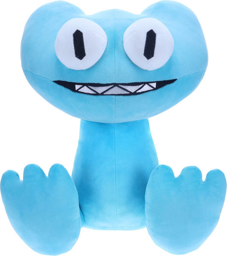 Rainbow Friends peluche figurine cyan 40 cm peluche